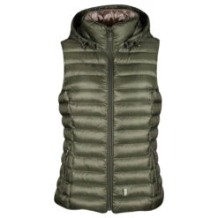 Bestseller 13 Wellensteyn Italy Vest Hood Damen Weste Salbei