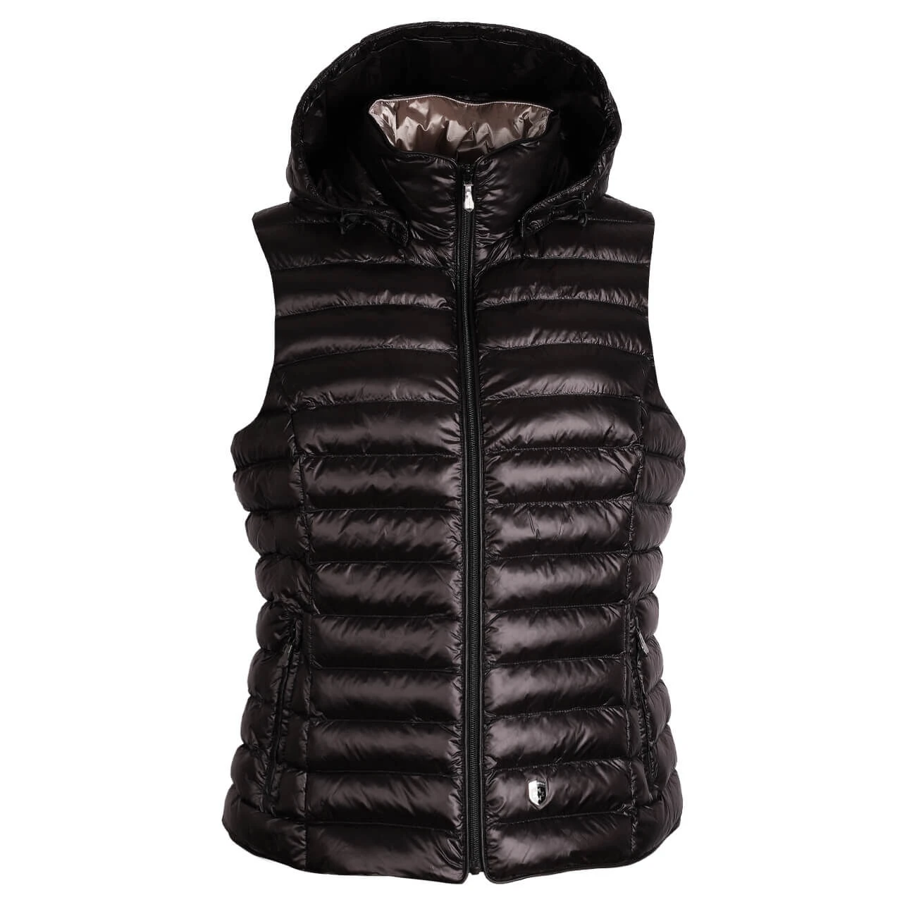Wellensteyn Italy Vest Hood Damen Weste Black 1 Wellensteyn Italy Vest Hood Damen Weste Black