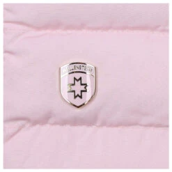 Wellensteyn Italy Vest Hood Damen Weste Rose -Modezauber Günstiges Geschäft wellensteyn italy vest hood weste damen rose detail logo