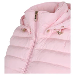 Wellensteyn Italy Vest Hood Damen Weste Rose -Modezauber Günstiges Geschäft wellensteyn italy vest hood weste damen rose detail vorne