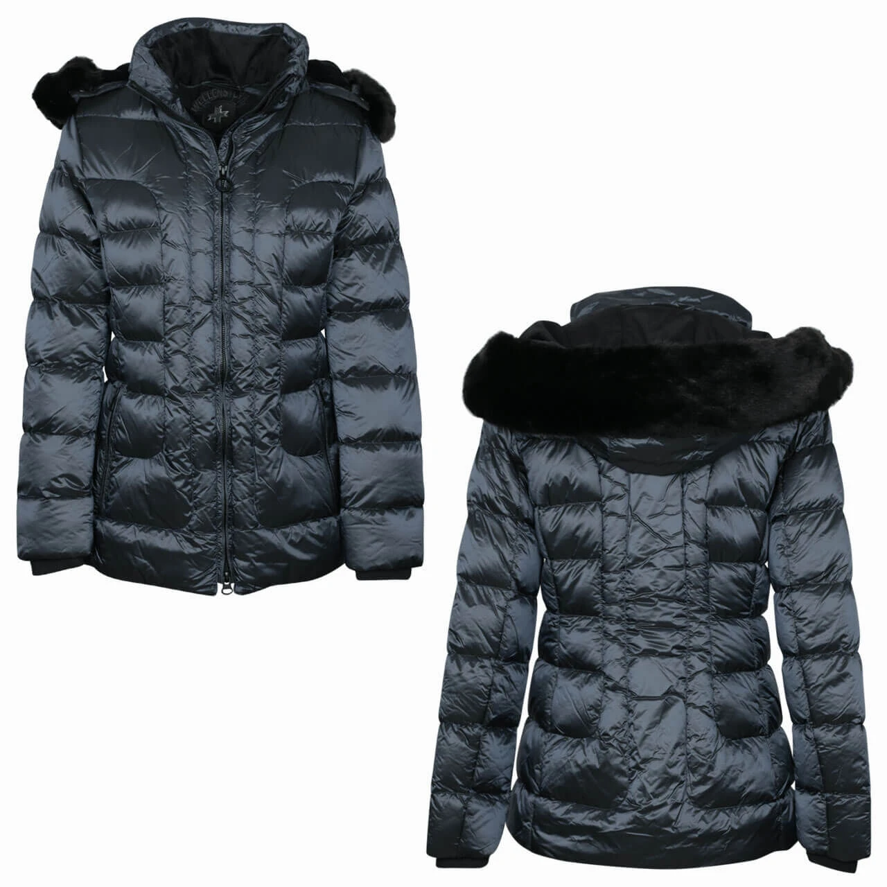 Wellensteyn Belvedere/Belvitesse Medium Damen Jacke Indium 3 Wellensteyn Belvedere/Belvitesse Medium Damen Jacke Indium – Bild 3