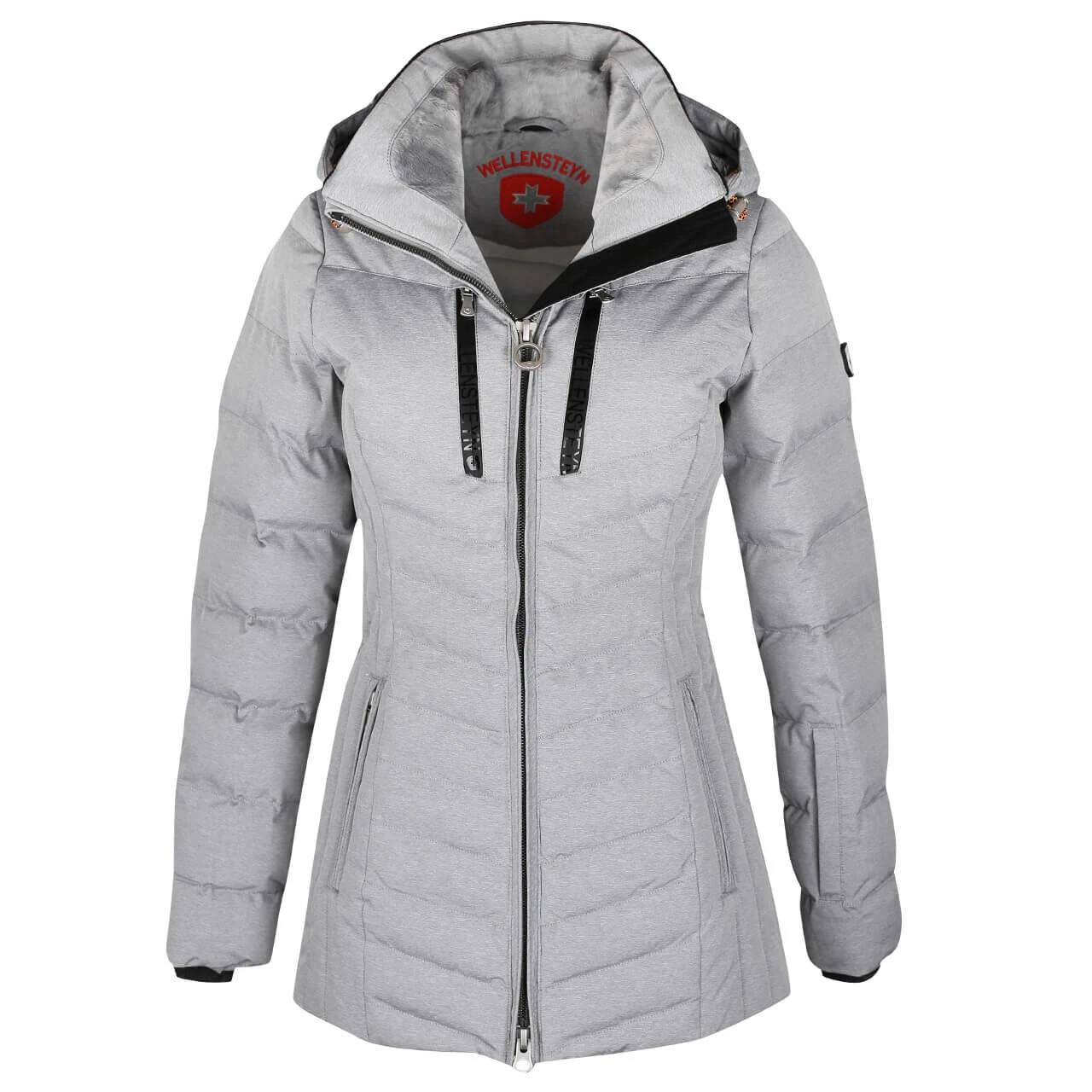 Wellensteyn Carmenere Lady Damen Jacke Lightgrey Melange 3 Wellensteyn Carmenere Lady Damen Jacke Lightgrey Melange – Bild 3