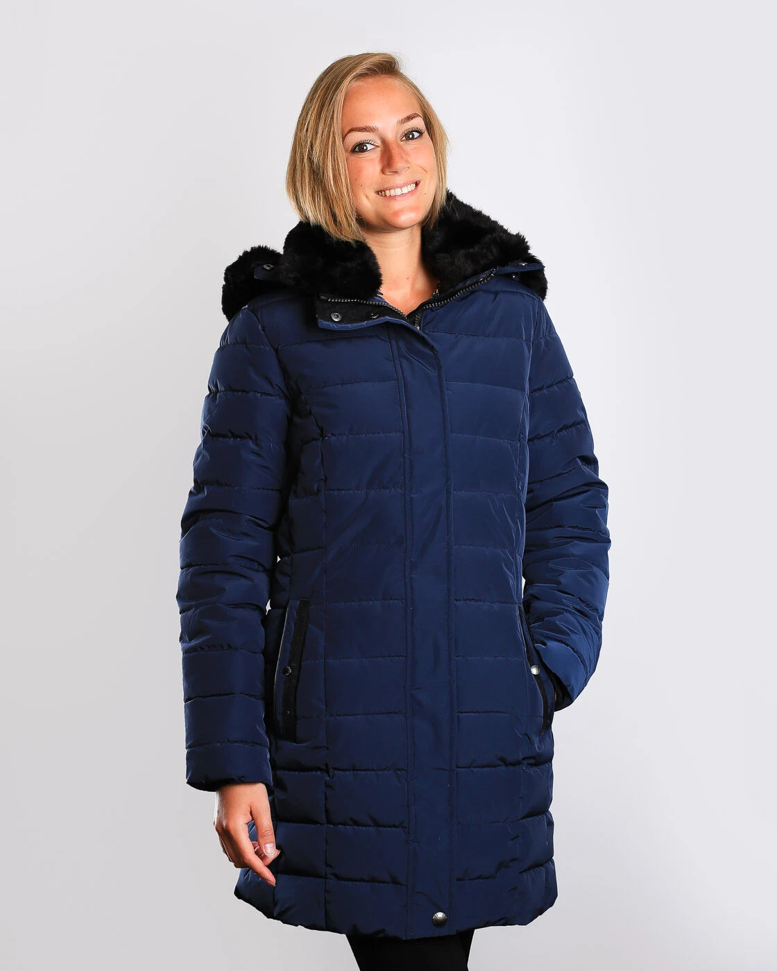 Wellensteyn Santorin Long Damen Jacke Jogblue 2 Wellensteyn Santorin Long Damen Jacke Jogblue – Bild 2